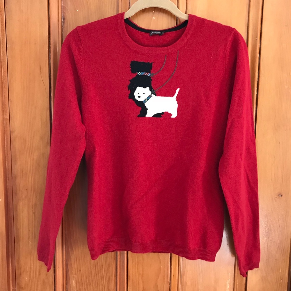 J. McLaughlin red sweater